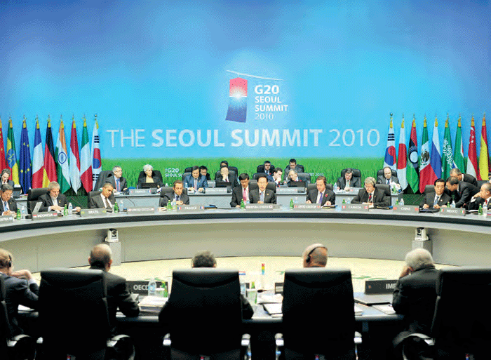 The G20 Seoul Summit 2010.