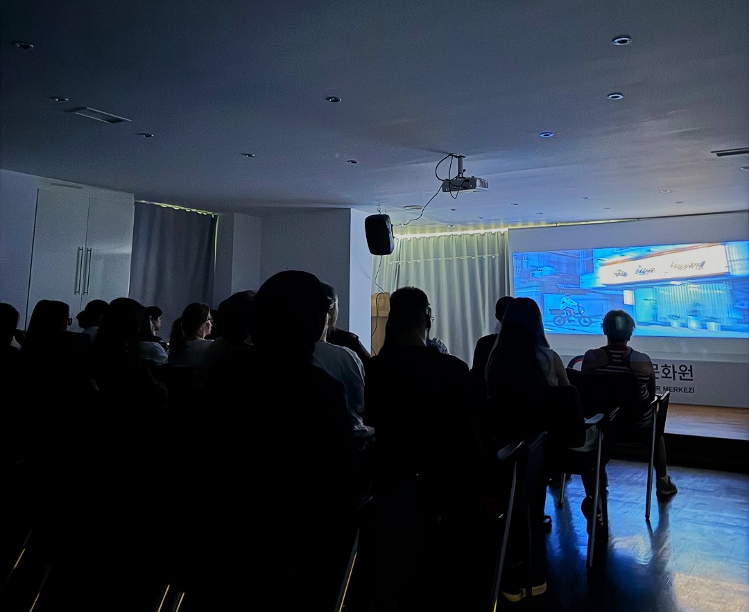 7월 정기영화상영회에 참석한 문화원 회원들